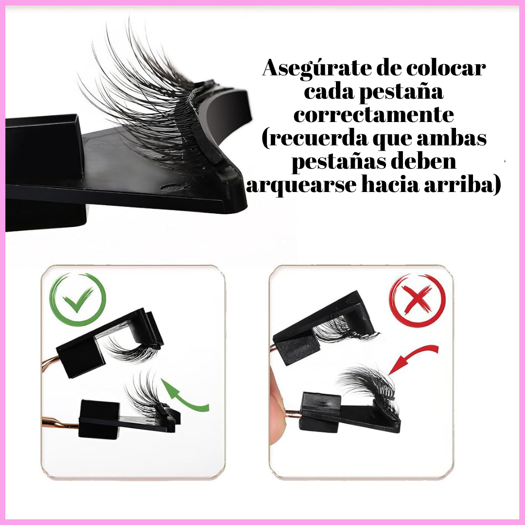 PACK 2  PARES DE PESTAÑAS MAGNETICAS 3.0 - ZAFIRA