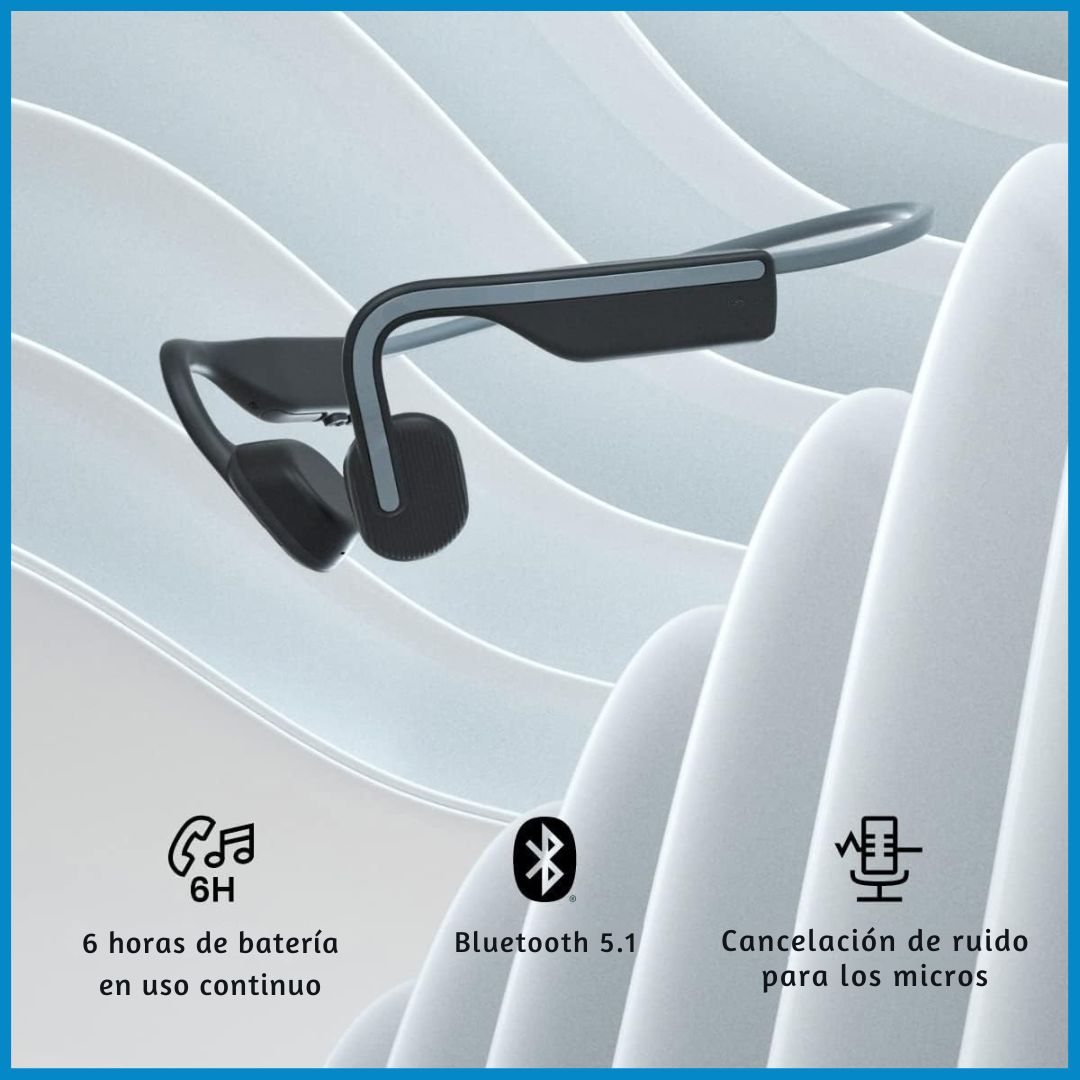 AURICULARES DE CONDUCCIÓN OSEA - SPORTEC