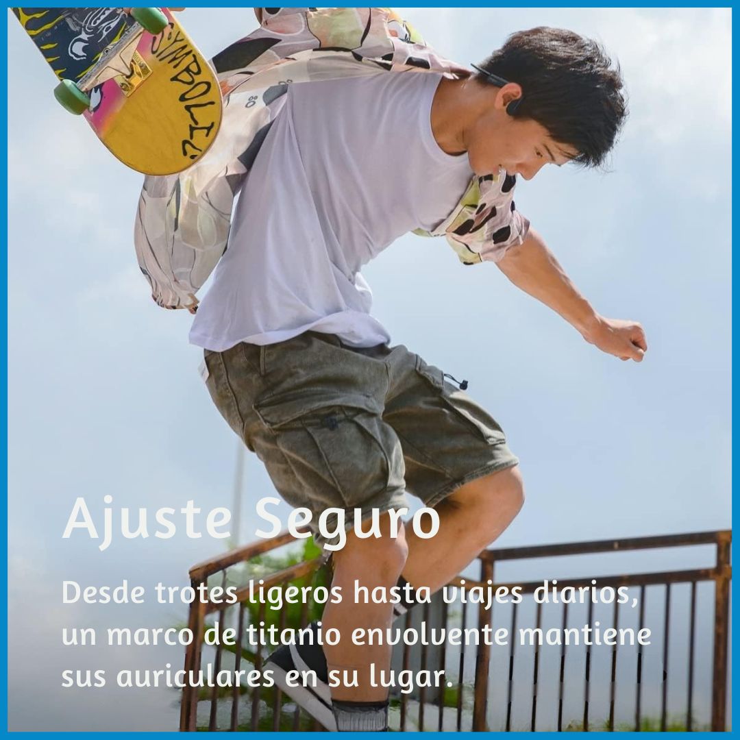 AURICULARES DE CONDUCCIÓN OSEA - SPORTEC