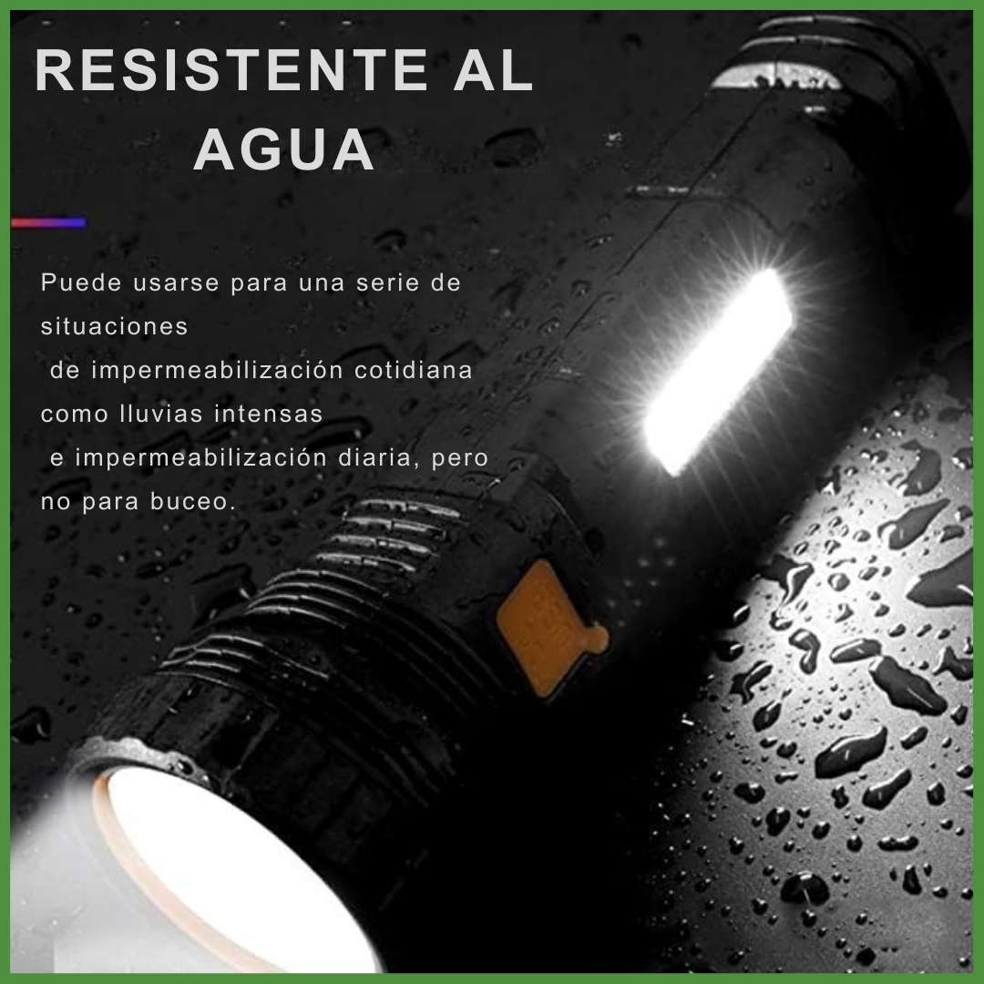 FLASHGO - LINTERNA SOLAR + CARGADOR USB