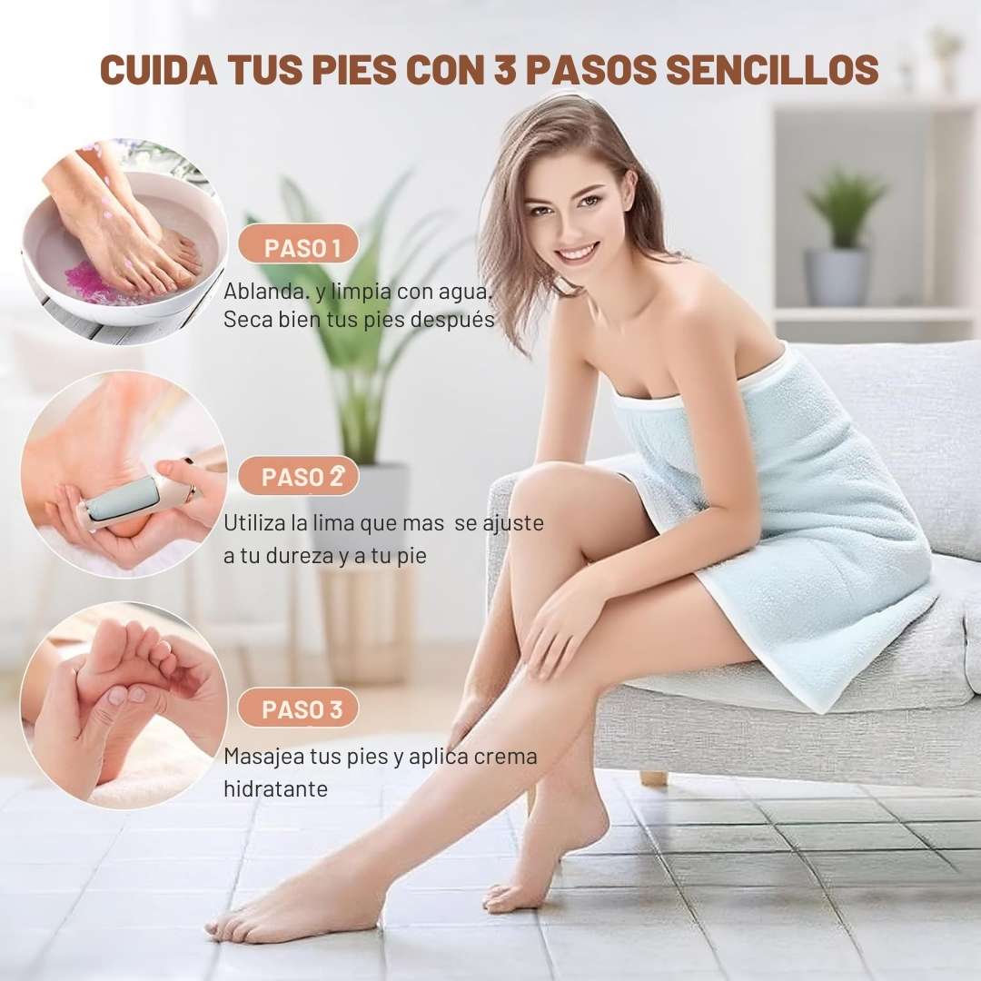 LIMA PARA DUREZAS DE PIE - ZAFIRA