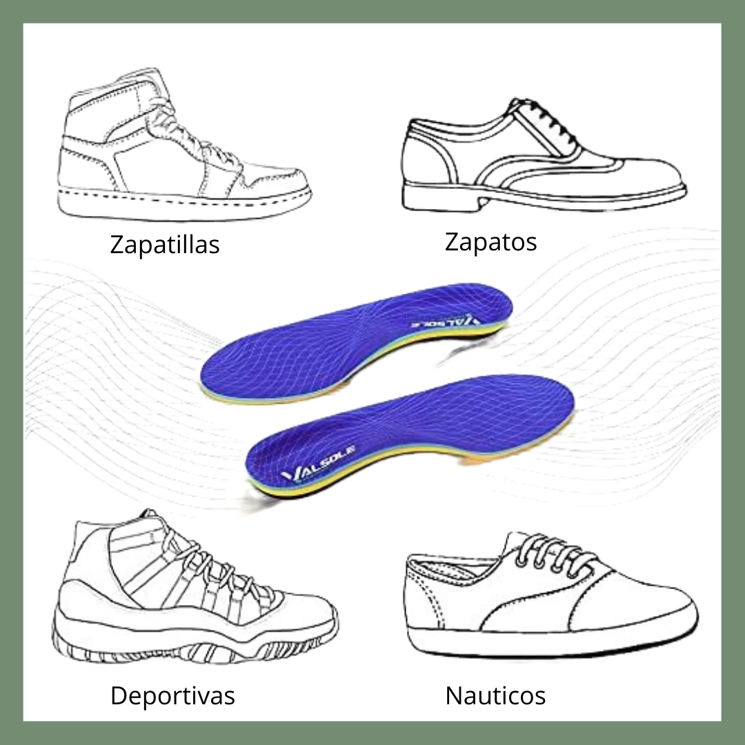 2x PLANTILLAS PIES CANSADOS - CASA JUANA